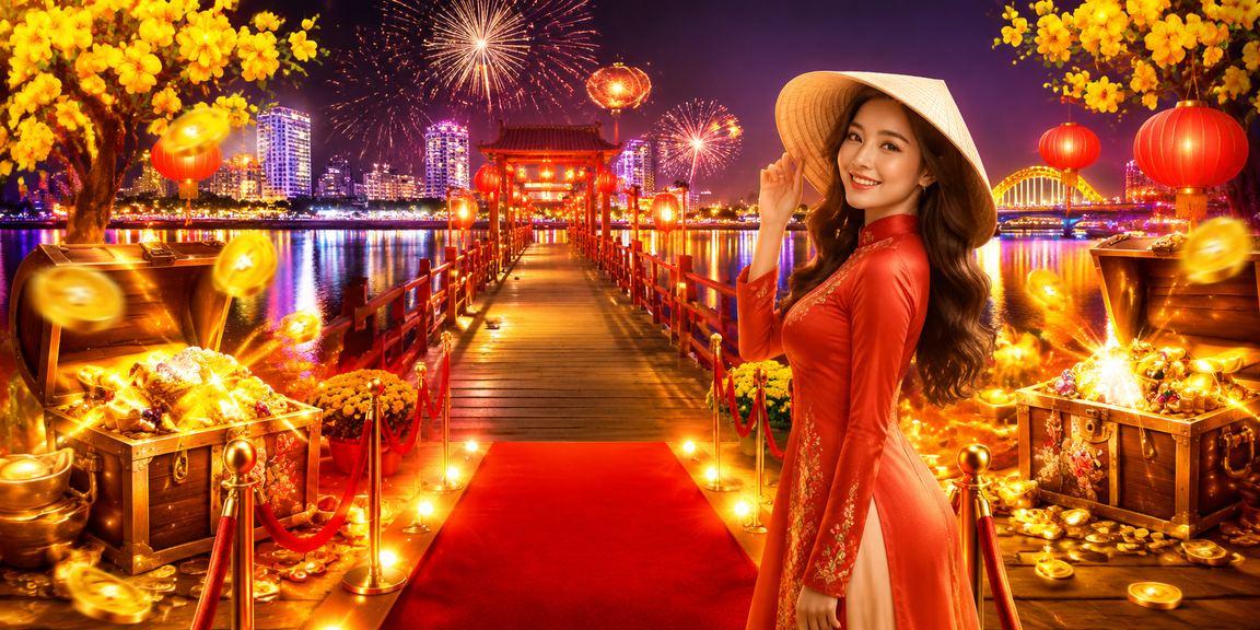Người dùng tại Đà Nẵng thực hiện nạp tiền qua ứng dụng di động với biểu tượng nón lá Việt Nam